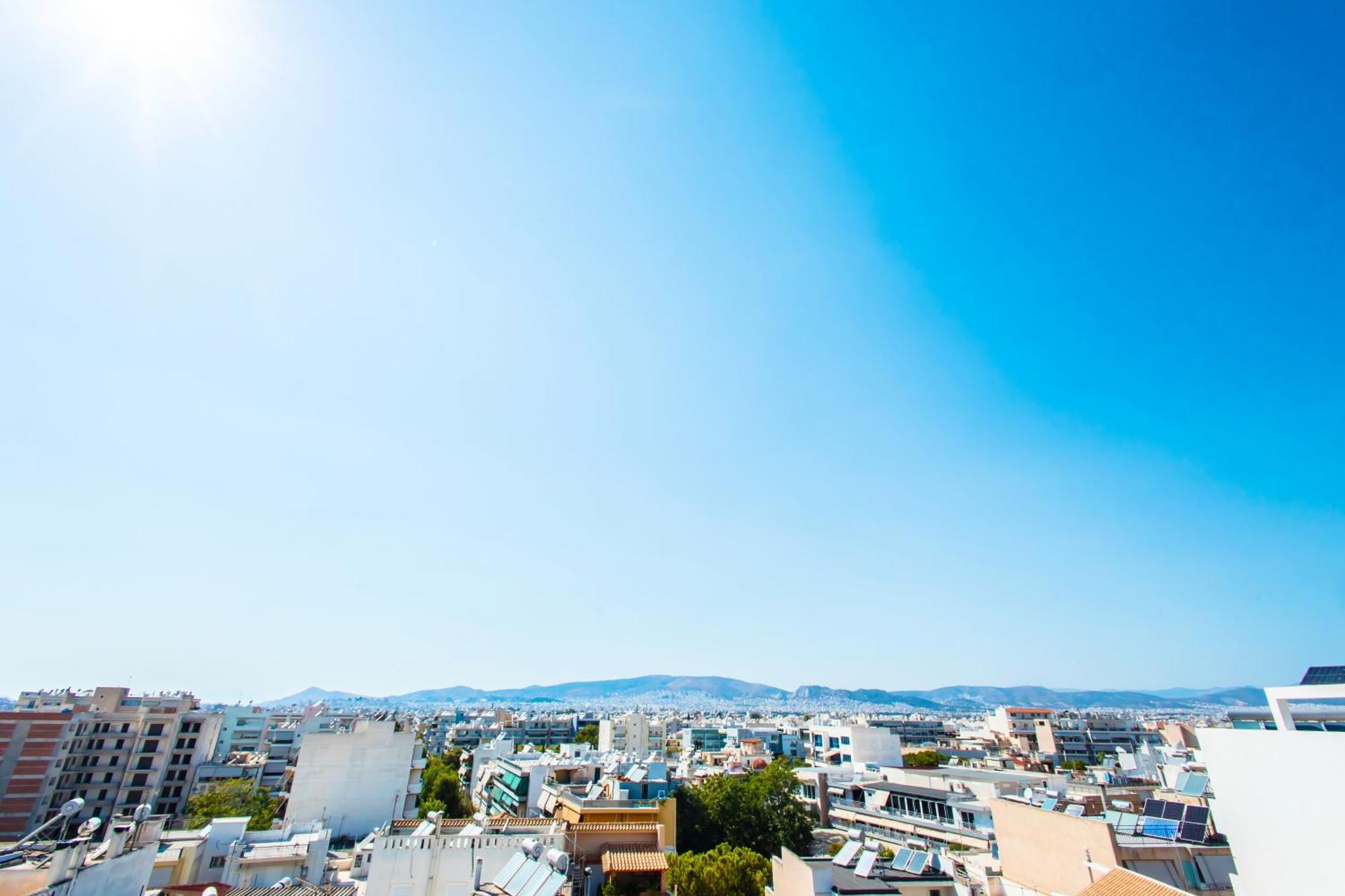 Lis153 By Smart Cozy Suites - Top Floors With Amazing City View - Available 24Hr Atenas Exterior foto
