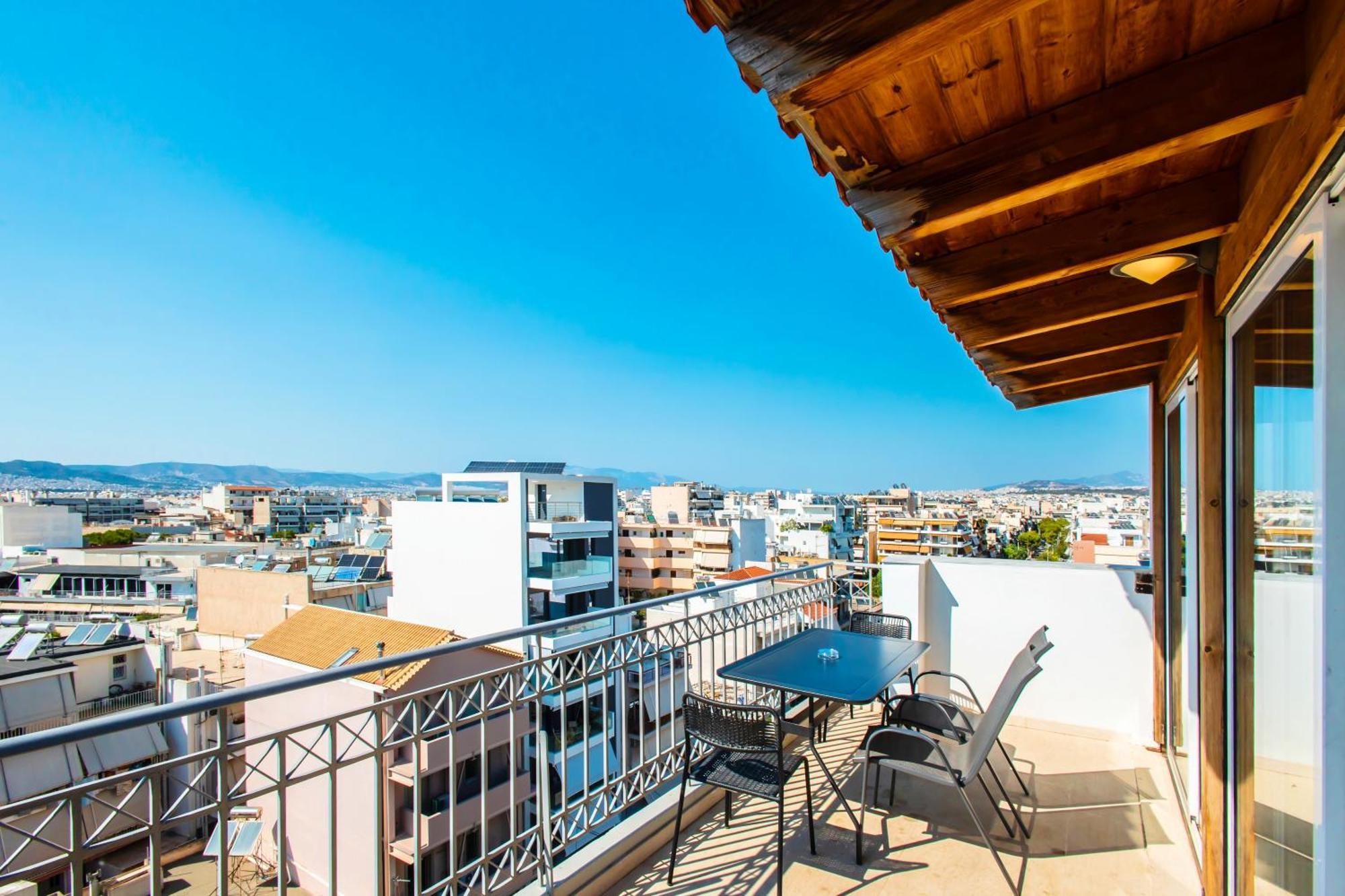 Lis153 By Smart Cozy Suites - Top Floors With Amazing City View - Available 24Hr Atenas Exterior foto