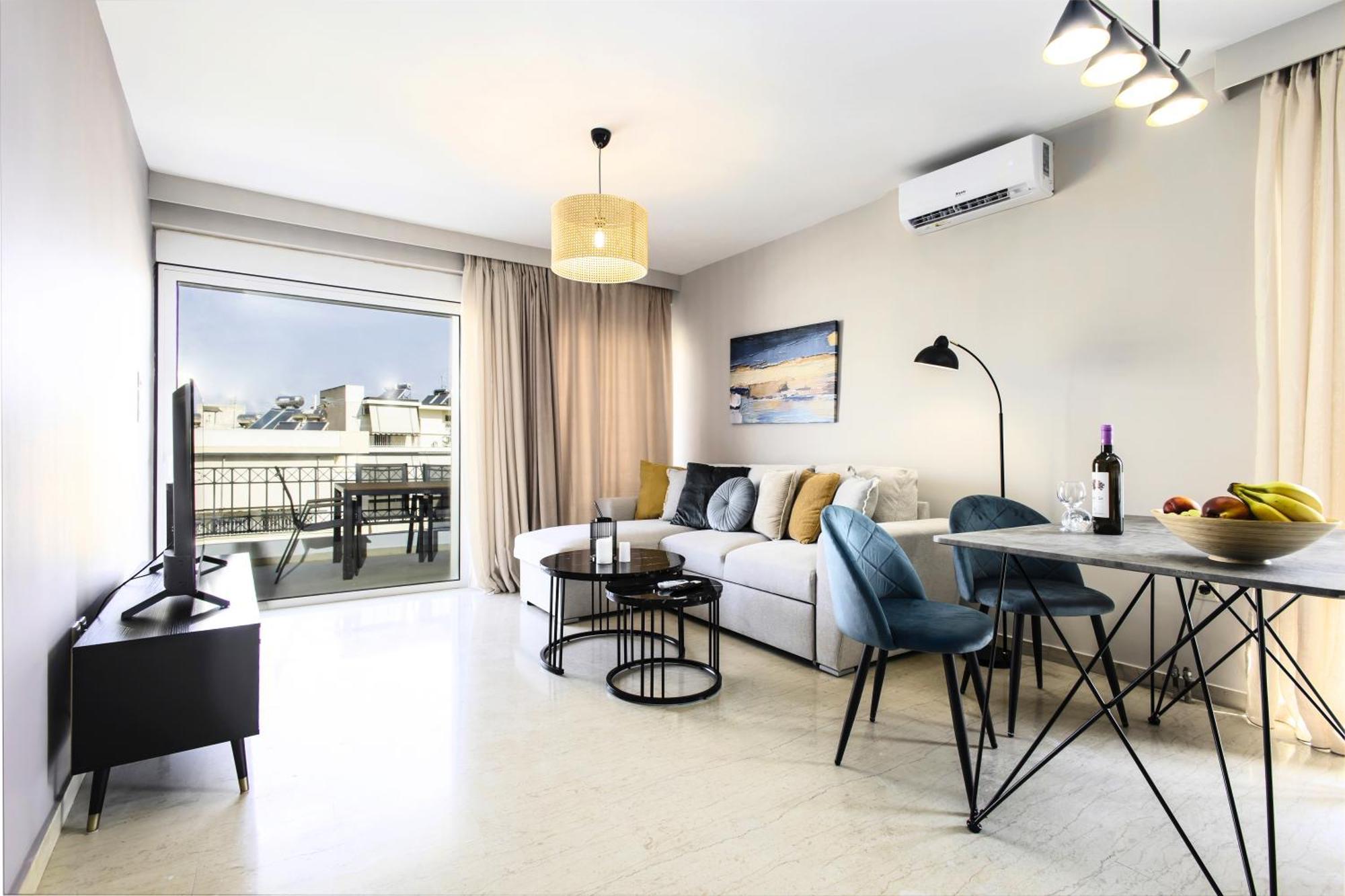Lis153 By Smart Cozy Suites - Top Floors With Amazing City View - Available 24Hr Atenas Exterior foto