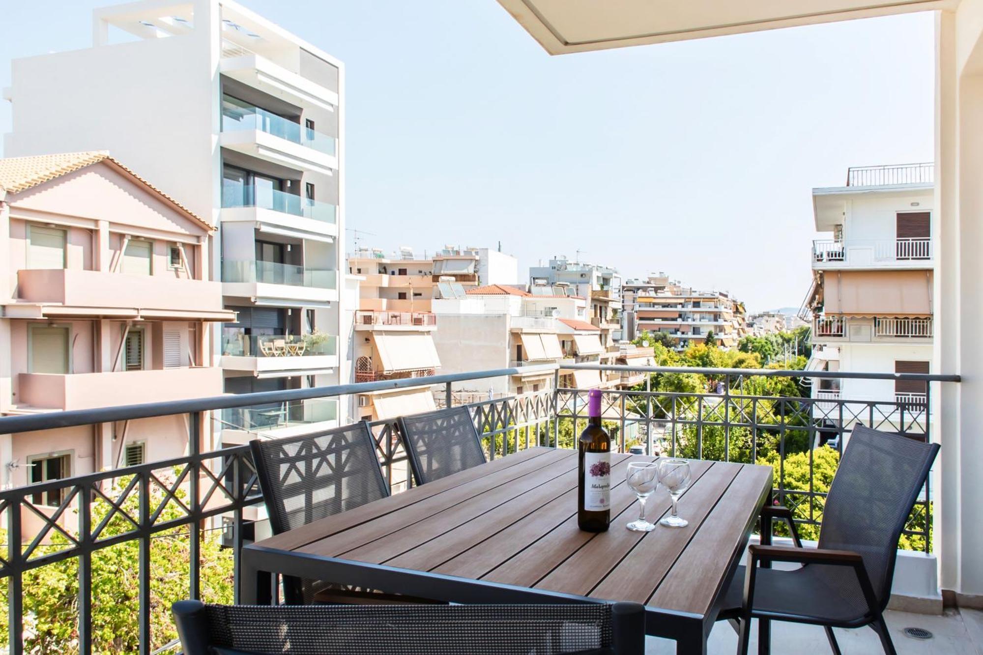 Lis153 By Smart Cozy Suites - Top Floors With Amazing City View - Available 24Hr Atenas Exterior foto