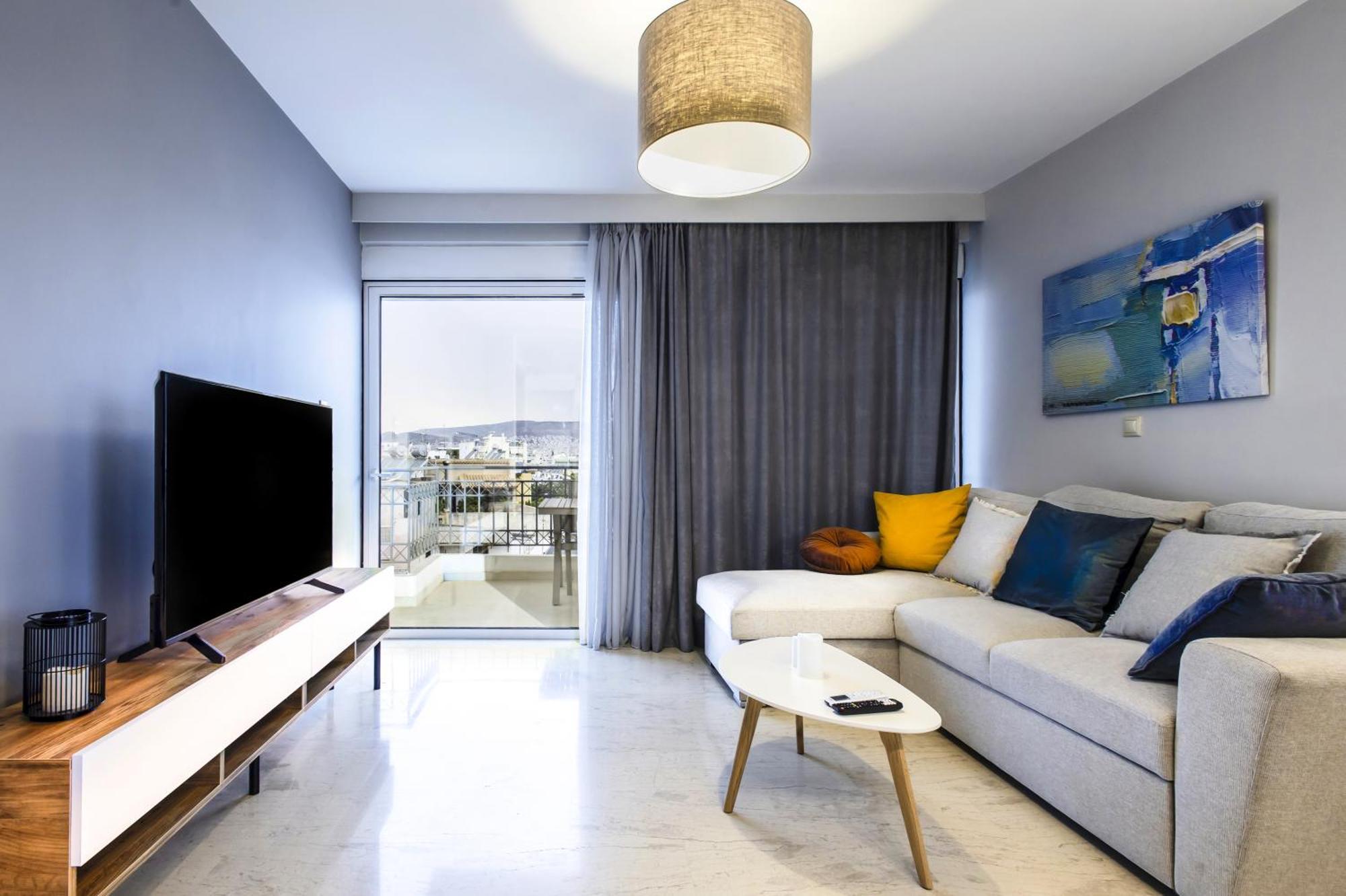 Lis153 By Smart Cozy Suites - Top Floors With Amazing City View - Available 24Hr Atenas Exterior foto
